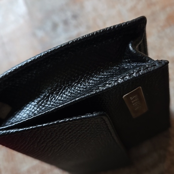 BALLY Authentic Black Leather Key/Card Cash Holder NWOT UNISEX - Picture 9 of 12